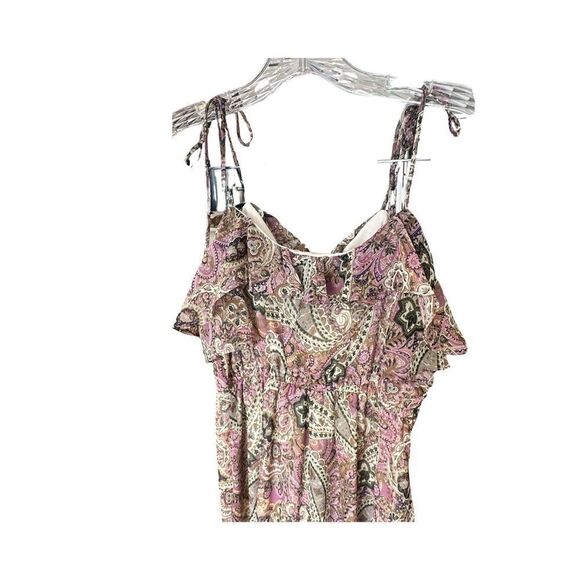 NWT Jolt Cold-Shoulder Ruffled Fit & Flare Dress Spaghetti Straps Size XS - Picture 5 of 11